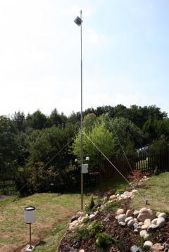 the mast for meteorological station -  8 meters
